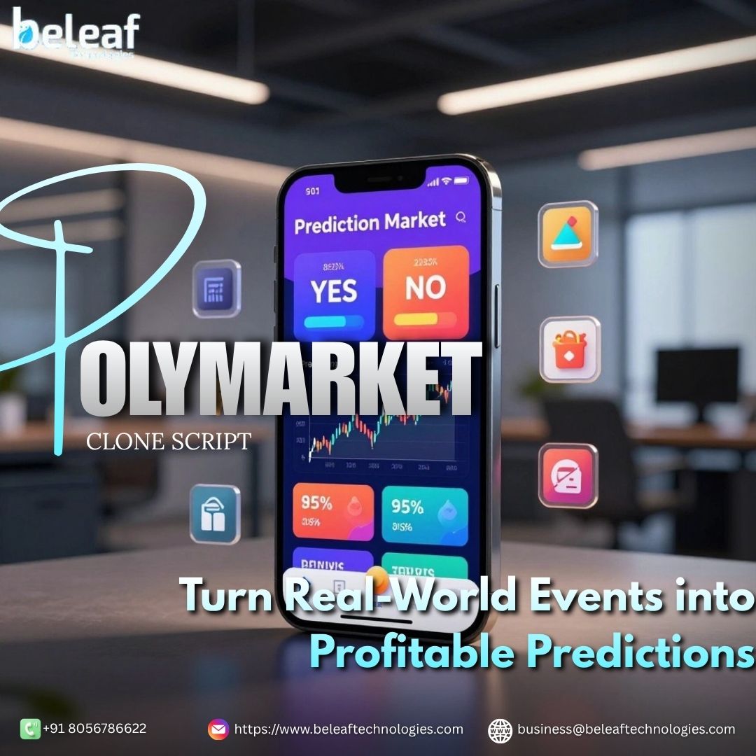 Turn Real-World Events into Profitable Predictions with Polymarket Clone
